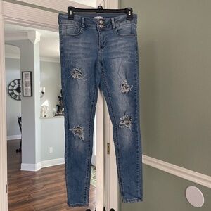 Juniors Mudd Skinny Ankle Jeans